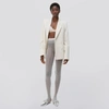 Jonathan Simkhai Norah Blazer In Eggshell