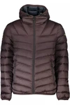 Napapijri Man Down Jacket Dark Brown Size Xl Polyamide In Brown