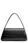 Liselle Kiss Elliot Shoulder Bag In Black Crushed