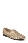 Sam Edelman Loraine Bit Loafer In Gold