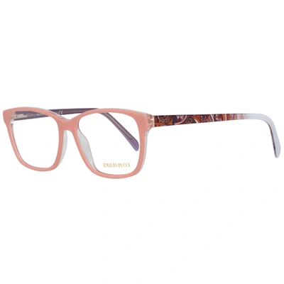 EMILIO PUCCI PINK WOMEN OPTICAL FRAMES