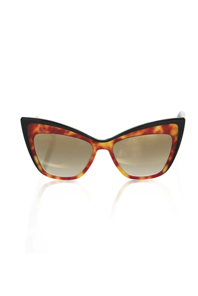 FRANKIE MORELLO BROWN ACETATE SUNGLASSES