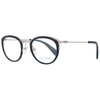 Yohji Yamamoto Black Unisex Optical Frames In Black