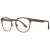 Zegna Couture Bronze Men Optical Frames In Bronze