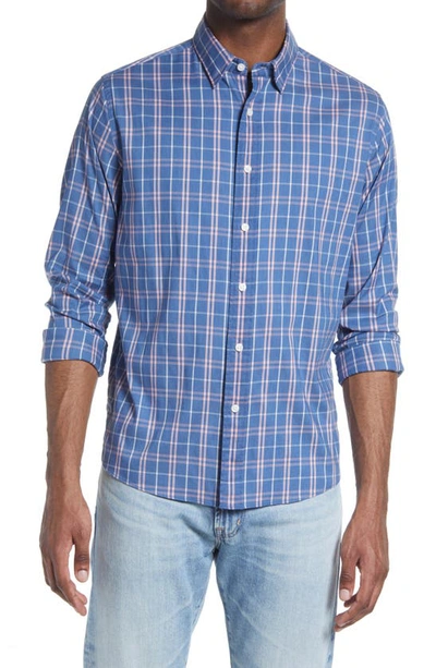 Faherty The Movement Plaid Button-up Shirt In Shore Point Plaid