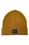 Faherty Workwear Merino Wool Beanie In Marigold