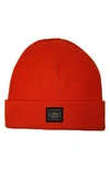 Faherty Workwear Merino Wool Beanie In Orange