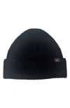 Faherty Waffle Knit Beanie In Black