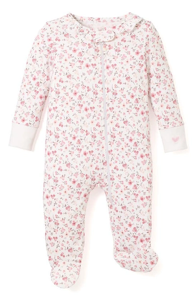 Petite Plume Babies' Dorset Floral Pima Cotton Footie