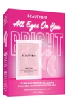 BEAUTYBIO ALL EYES ON YOU BRIGHT EYES COLLAGEN + COLLOIDAL SILVER INFUSED EYE PATCHES, 7 COUNT