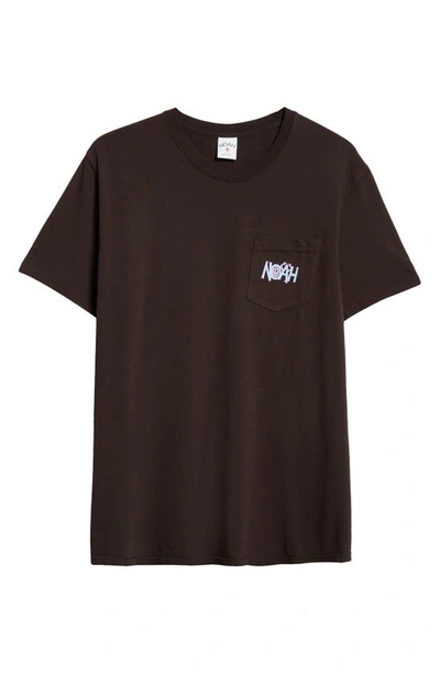 Noah Brown Chaos T-shirt In Dark Brown