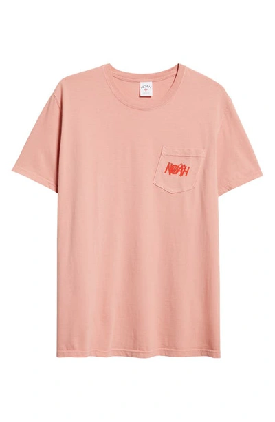 Noah Pink Chaos T-shirt In Rose