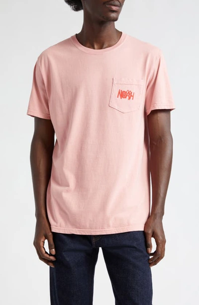 Noah Pink Chaos T-shirt In Rose