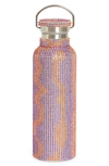 COLLINA STRADA CRYSTAL EMBELLISHED INSULATED WATER BOTTLE