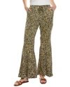 Traffic People Stevie Flare Pant In Brown