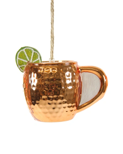 Cody Foster & Co. Handmade Moscow Mule Ornament In Gold
