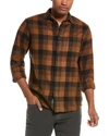 Grayers Heritage Flannel Shirt In Brown