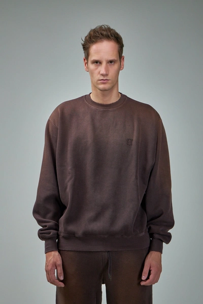 Daily Paper Rodell Faded-effect Sweatshirt In Brown