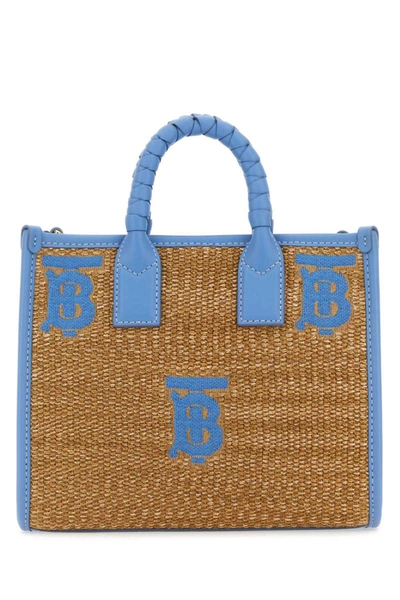 Burberry Handbags. In Beige O Tan