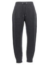 BRUNELLO CUCINELLI CASHMERE JOGGERS PANTS BLACK