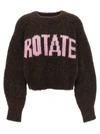 Rotate Birger Christensen Shandy Firm Wool Blend Knit Sweater