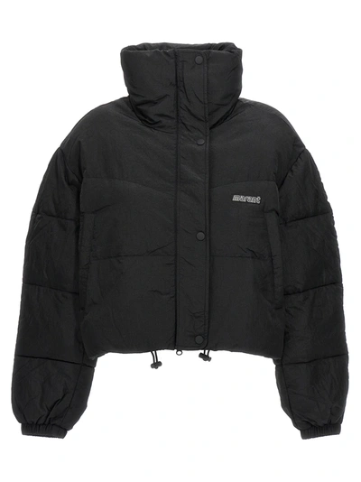 Marant Etoile Telia Nylon Puffer Jacket In Black
