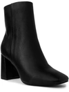 Sugar Elly Womens Faux Leather Dressy Ankle Boots In Black