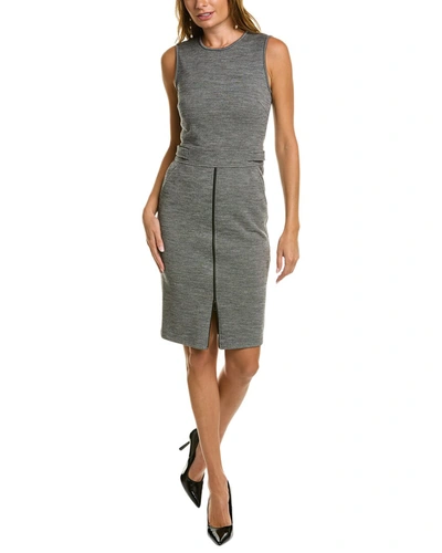 Max Mara Ginnata Wool Dress In Grey