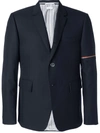 THOM BROWNE SINGLE-BREASTED NOTCHED-LAPELS JACKET,MJC177A0205512138739