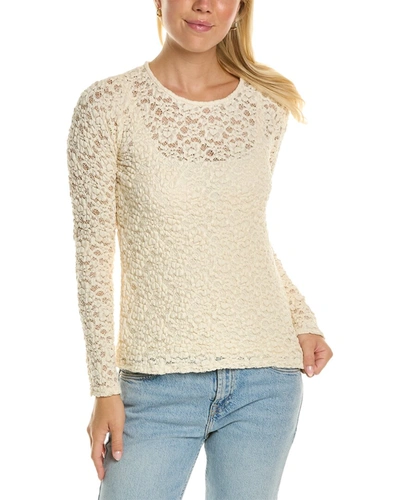 Rebecca Taylor Lace Top In White