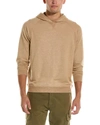 Vince Thermal Hoodie In White
