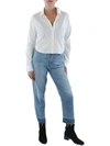 KINGSTON GREY WOMENS COTTON LONG SLEEVES BUTTON-DOWN TOP