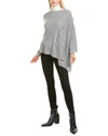 AMICALE CASHMERE SOLID CASHMERE PONCHO
