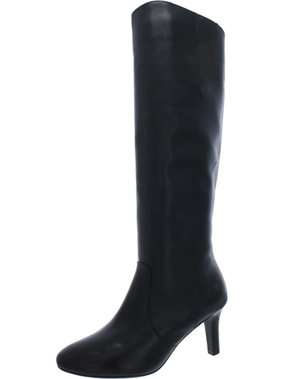 Ralph Lauren Knee Boots In Black