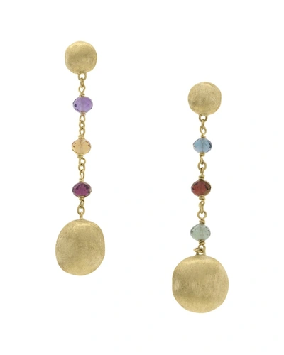 Marco Bicego Africa Stellar Gold Diamond Drop Earrings