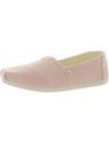 Toms Womens Textured Canvas Flats Shoes In Multi