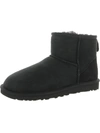 UGG CLASSIC MINI MENS SUEDE SLIP ON ANKLE BOOTS