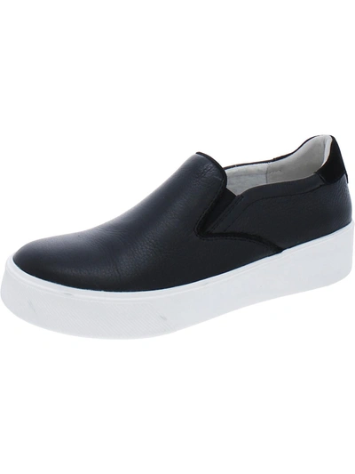 Naturalizer Womens Slip On Flat Casual And Fashion Sneakers In Black