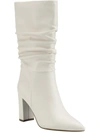 MARC FISHER WOMENS POINTED TOE DRESSY MID-CALF BOOTS