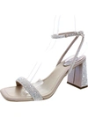 Inc Caymi Womens Rhinestone Dressy Heels In Multi