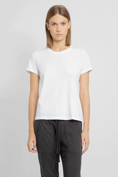 James Perse White Cotton T-shirt