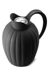 Georg Jensen Bernadotte Black Thermo Jug, 1 Liter