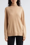 Vince Cashmere Turtleneck Sweater In Camel