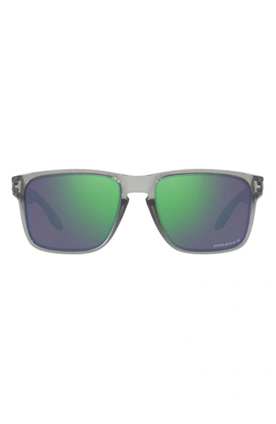 Oakley Holbrook Xl 59mm Prizm™ Polarized Square Sunglasses In Grey Metal