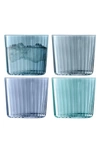 Lsa Gems Set Of 4 Tumblers In Blue