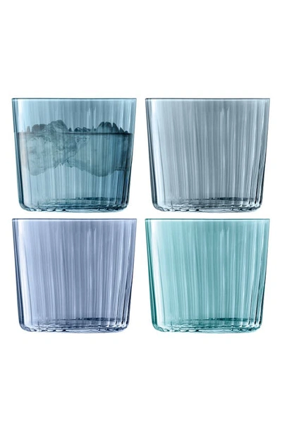 Lsa Gems Set Of 4 Tumblers In Blue