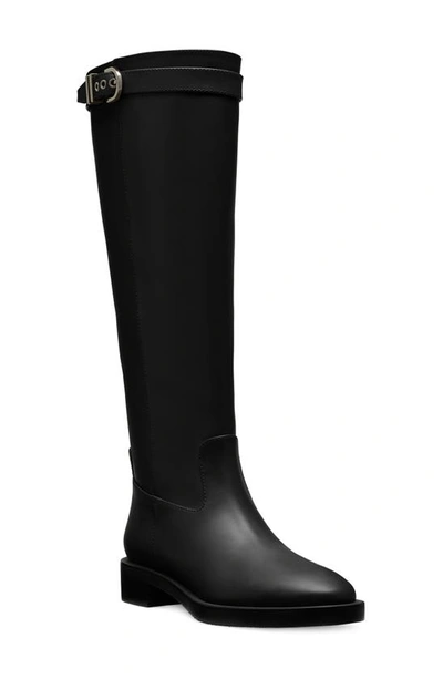 Stuart Weitzman Maverick Knee-high Leather Boot In Brown
