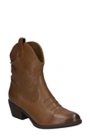 Josef Seibel Daphne Western Boot In Cognac
