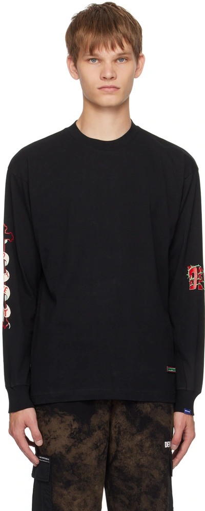 Deva States Summon Long Sleeve T-shirt In Black