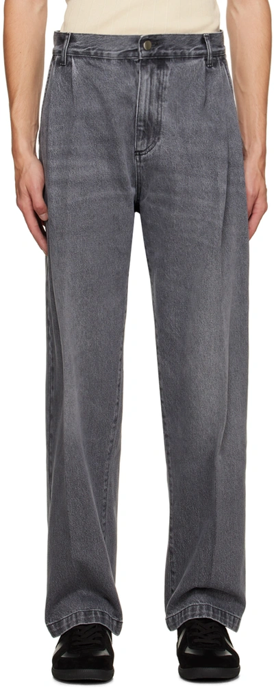 Mfpen Gray Big Jeans In Grey